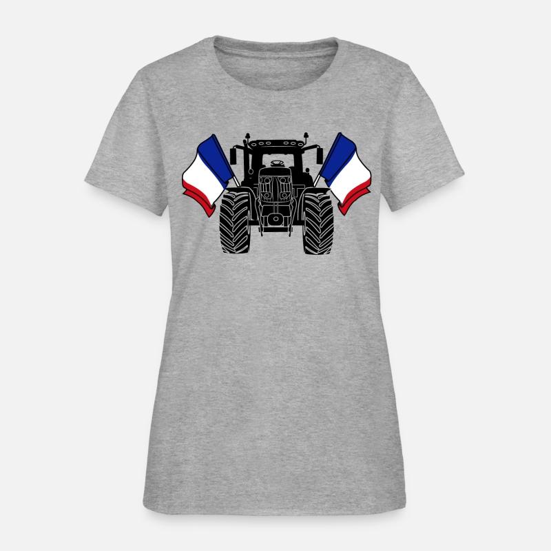 Tractor two flags France