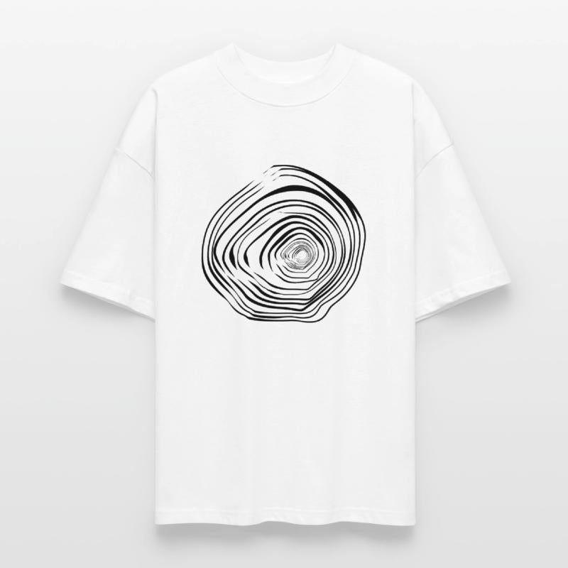 Tree Ring Growth – Minimal Nature Symbol