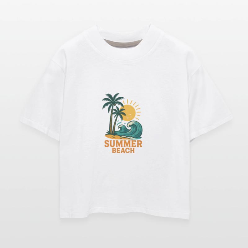 Tropical Beach Vibes T-Shirt Design