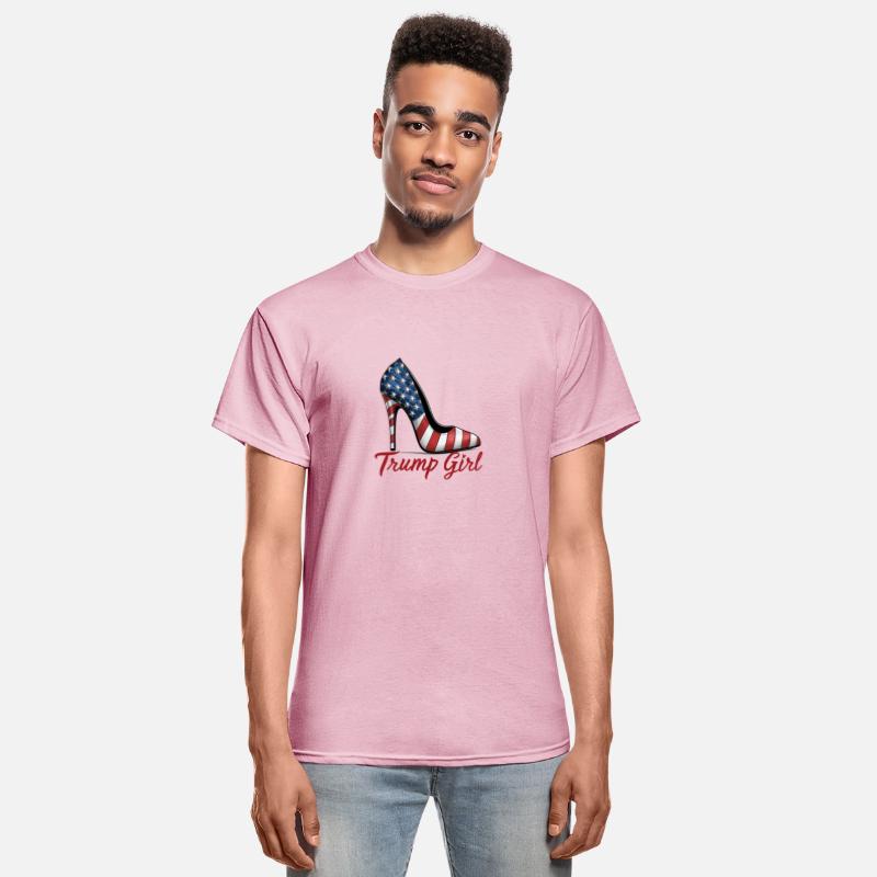 Trump Girl High Heels American Flag Trump 2024