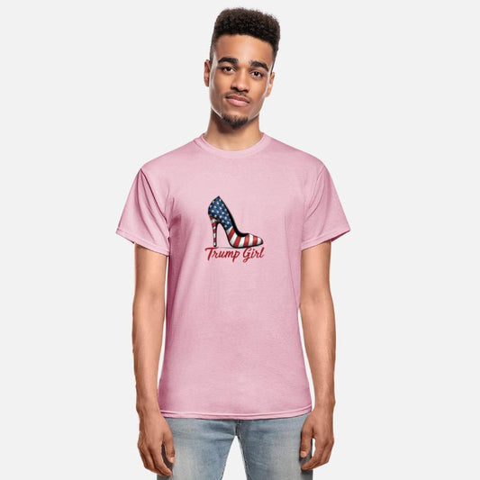Trump Girl High Heels American Flag Trump 2024