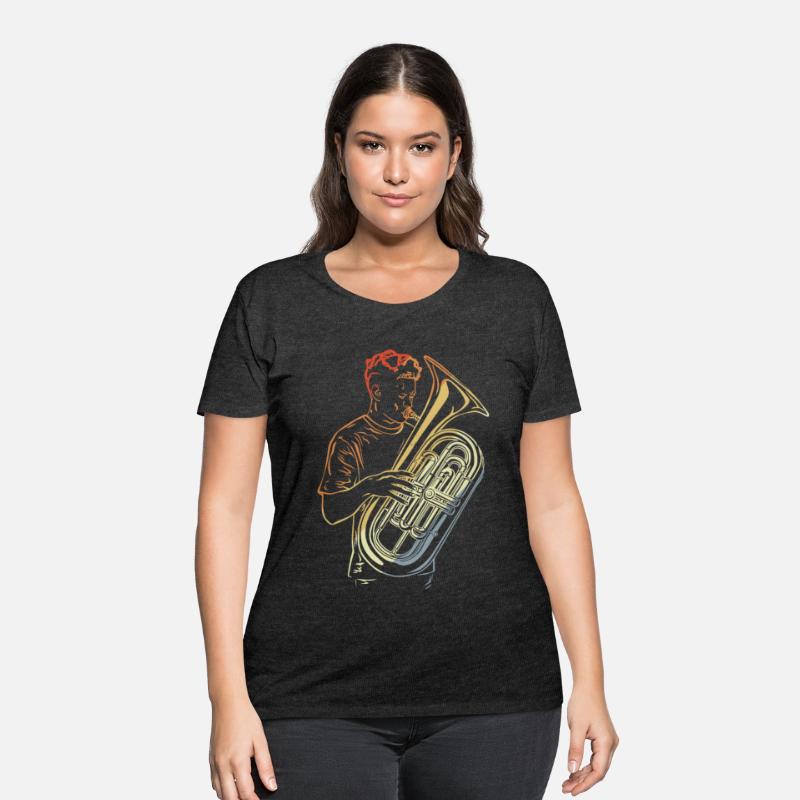 Tuba Guy Drawing Vintage Look