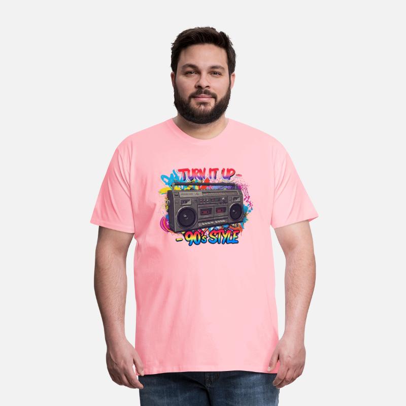 Turn It Up 90s Style Boombox