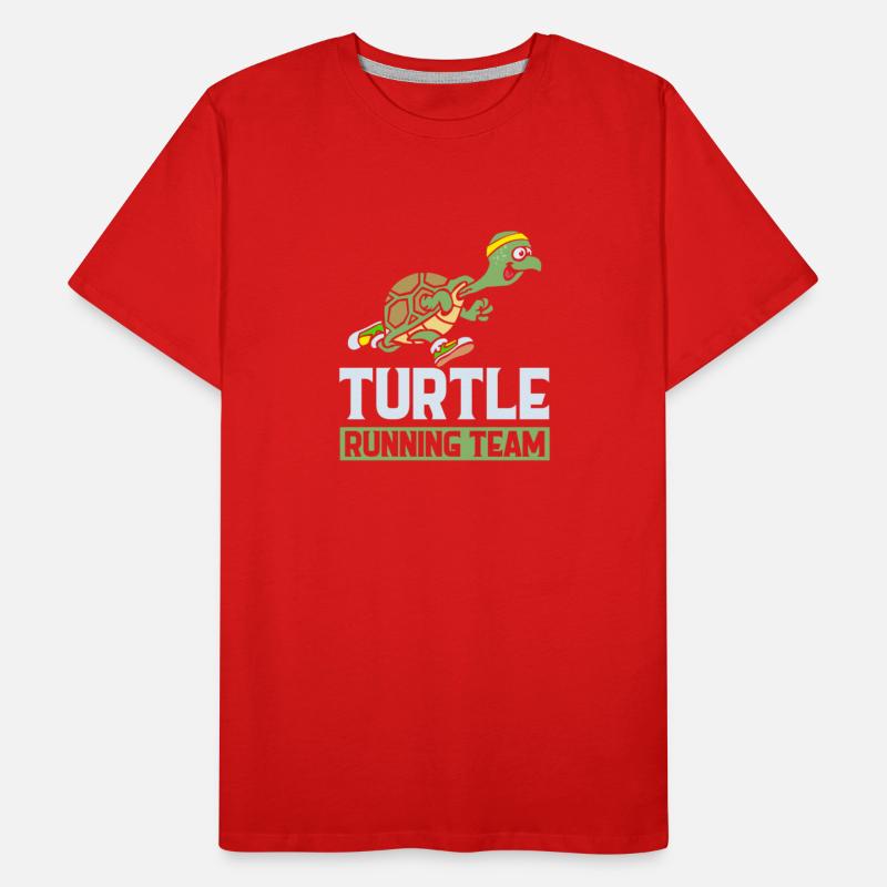 Turtle running team neu