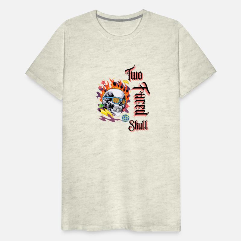 two faced skull bones and botany