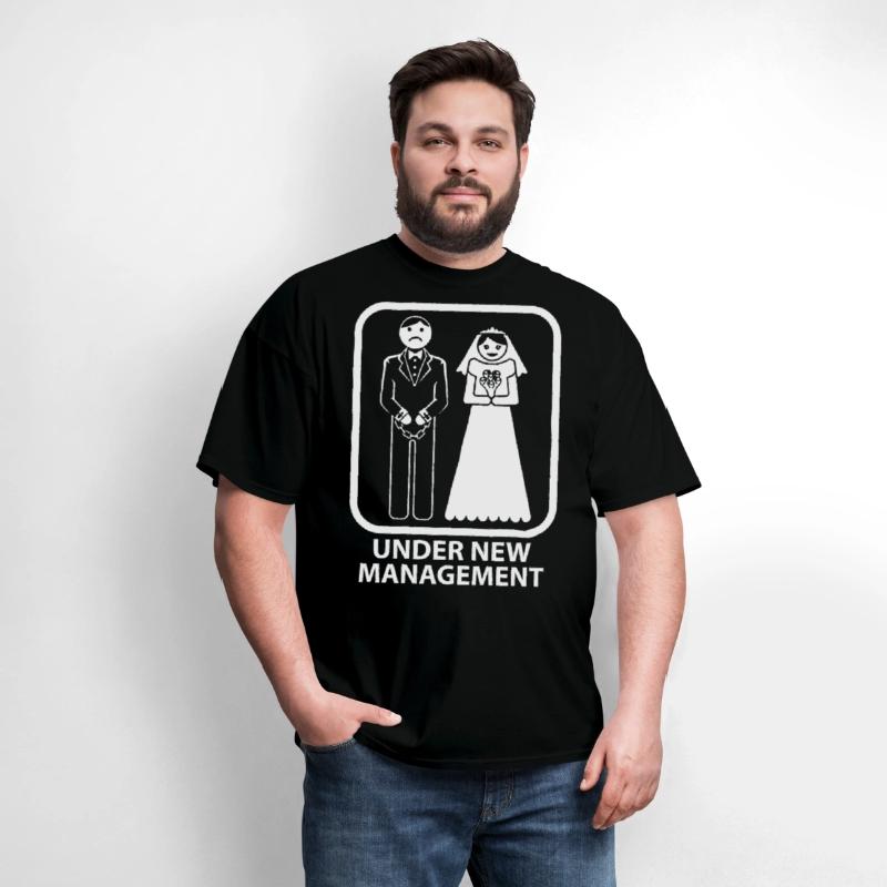 Under new management funny mens bachelor party wed