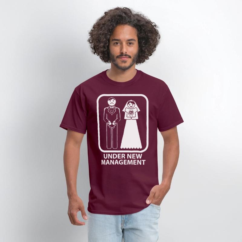 Under new management funny mens bachelor party wed