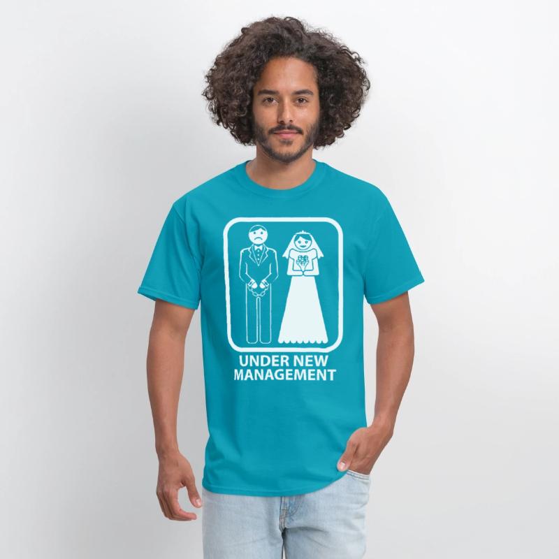 Under new management funny mens bachelor party wed