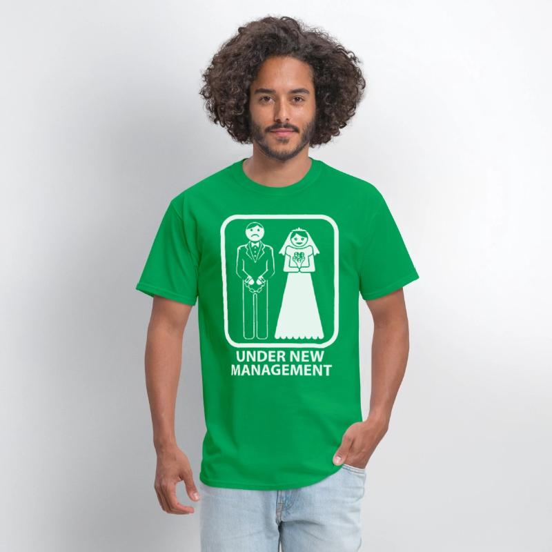 Under new management funny mens bachelor party wed