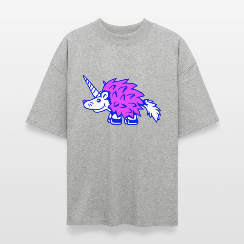 Unicorn Hedgehog Animal Cute Pink Hybrid Creature