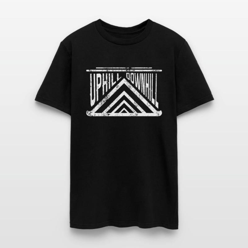 Uphill Downhill Mountains Outdoors