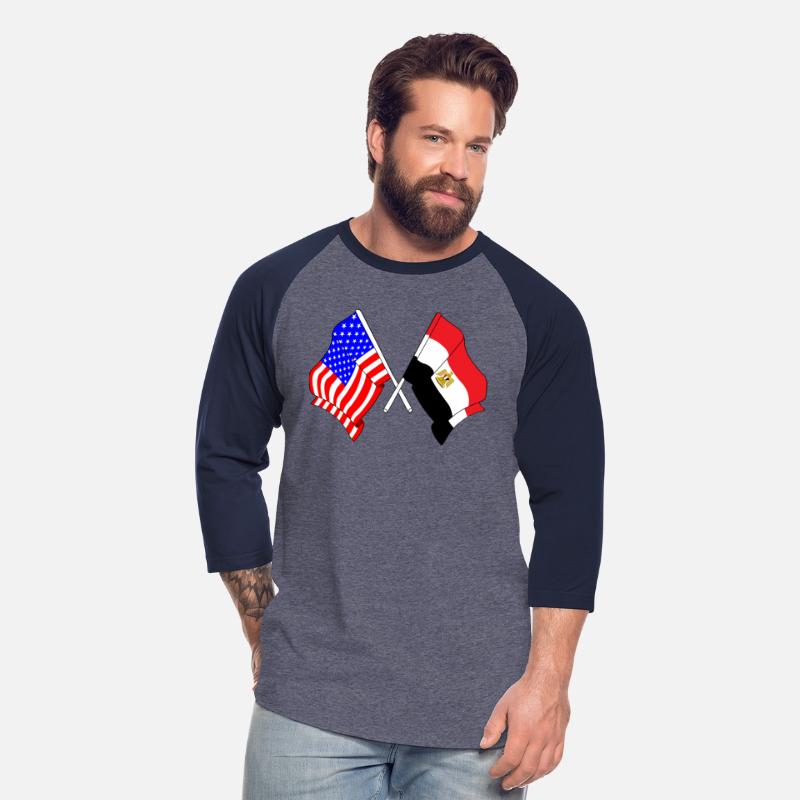 USA flag USA and Egypt flag