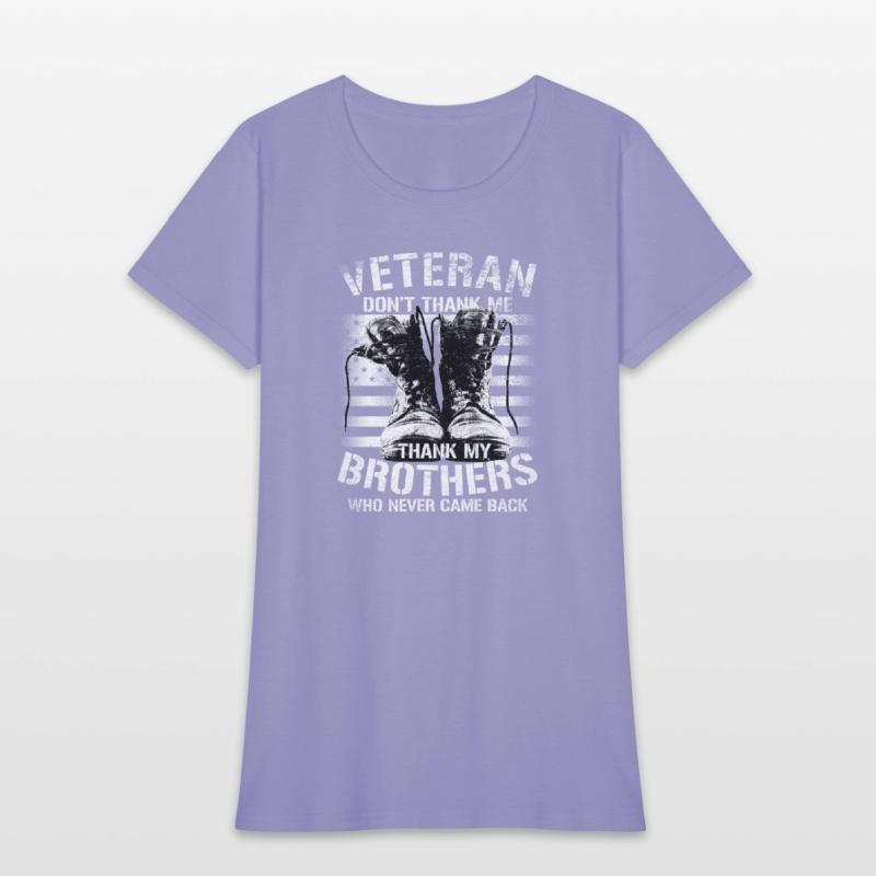 Veteran, Don't Thank Me Thank My Brothers