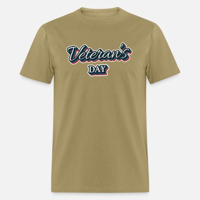 Veterans Day Simple 3D Text