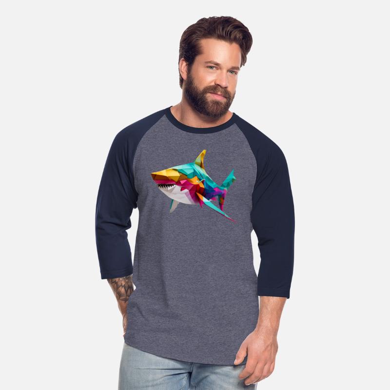 Vibrant Origami Shark: Adding a Pop of Color to