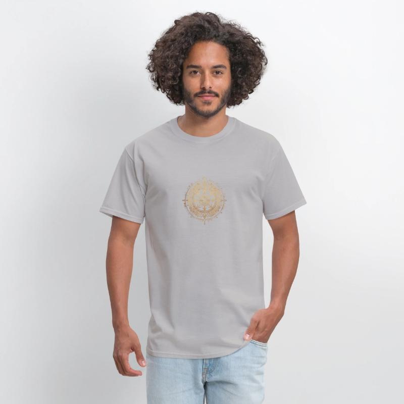 Viking Compass Vintage Style T-Shirt