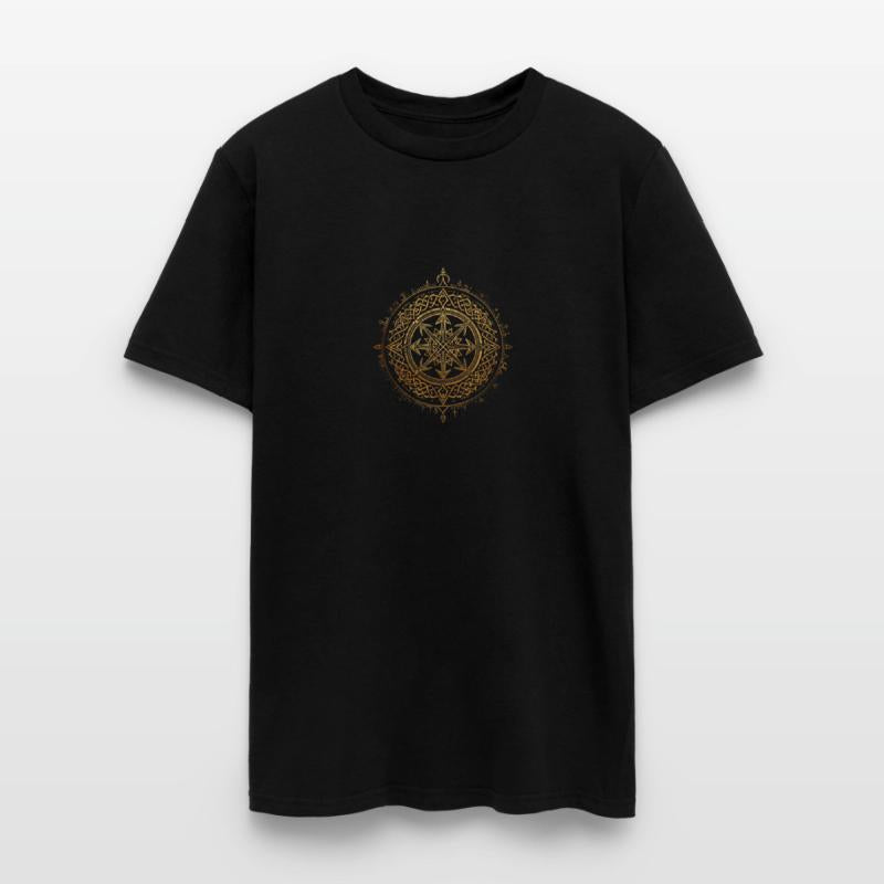 Viking Compass Vintage Style T-Shirt