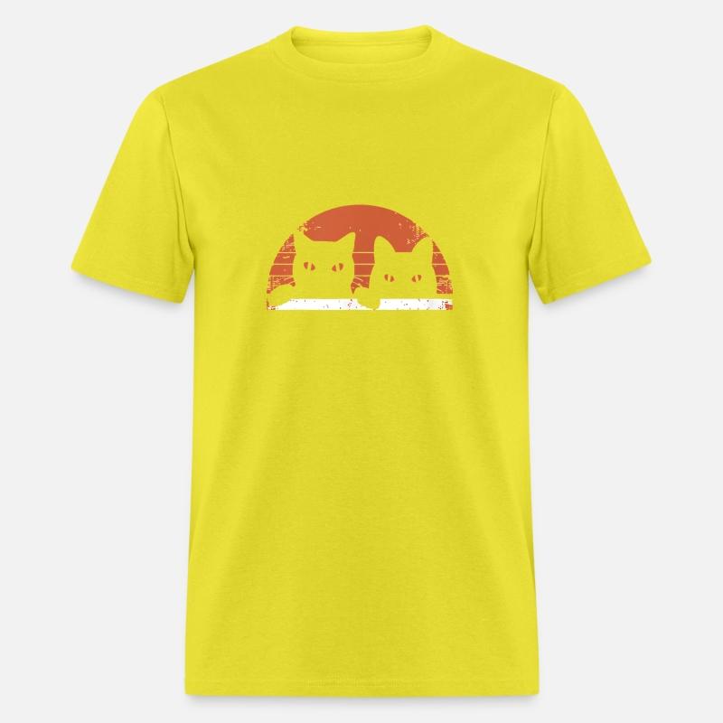 Vintage Cat I Black Cat Retro Style I Cat Lover