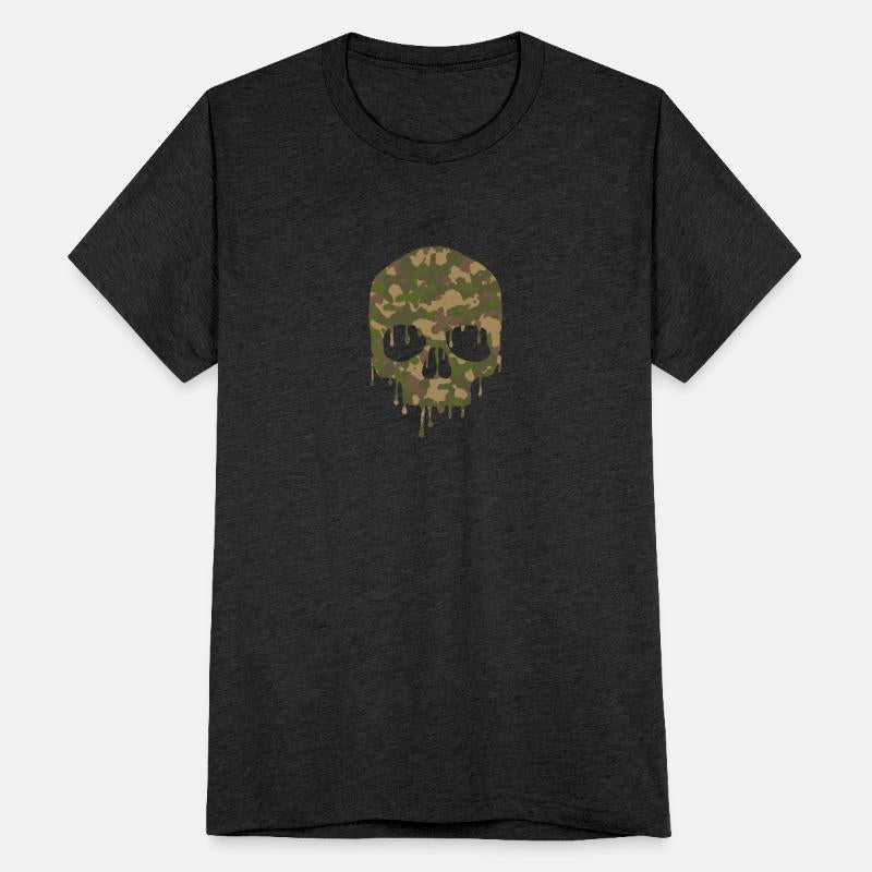 Vintage Hunting Camo Skull Design - Classic Camo