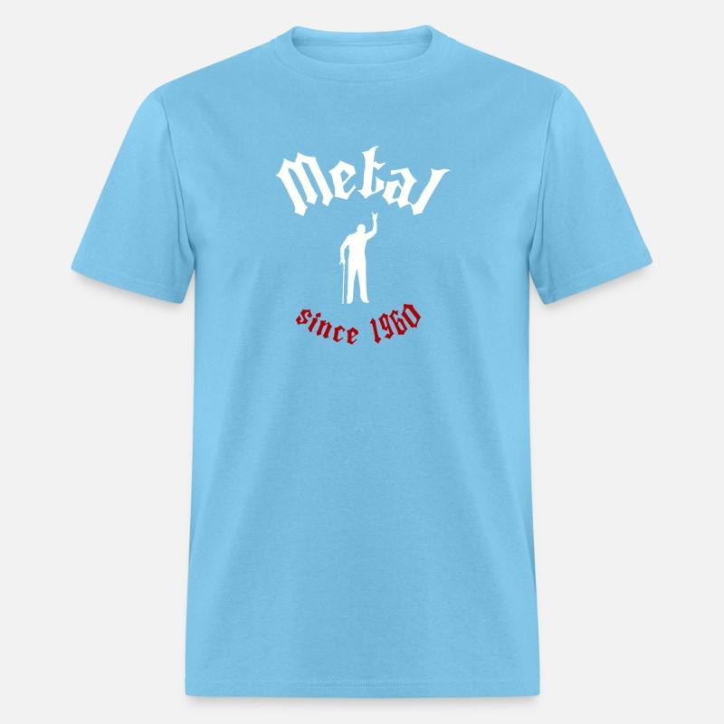 Vintage Metal T-Shirt: Grandpa with Slayer Gesture