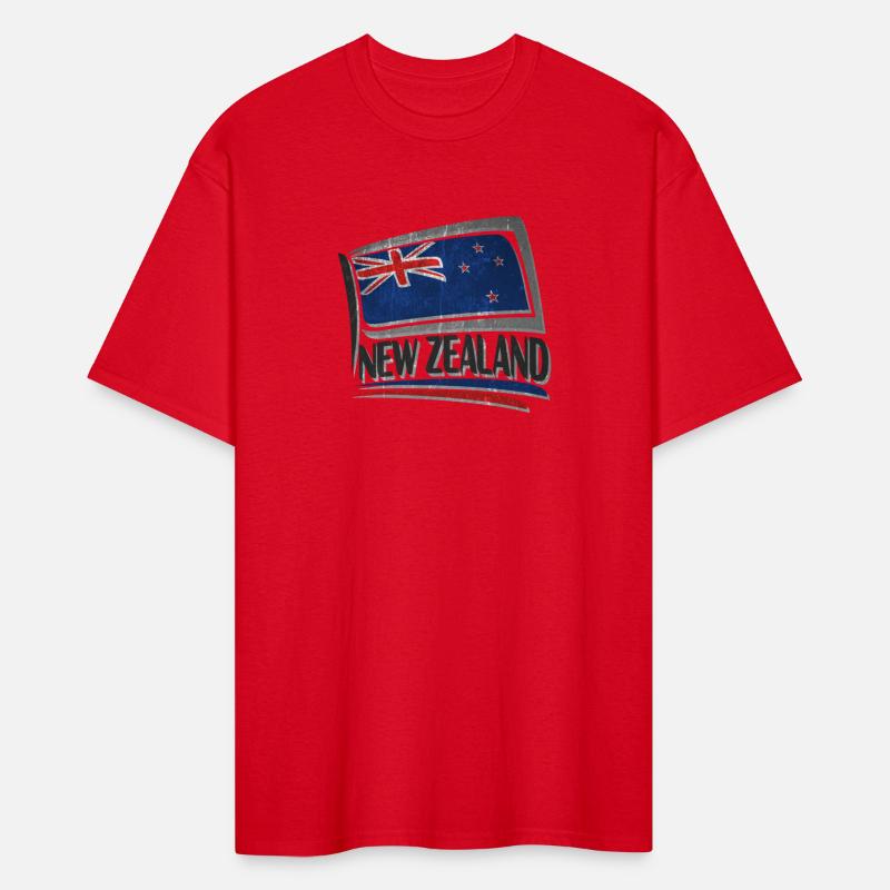 Vintage New Zealand, NZ Flag Vintage Distressed