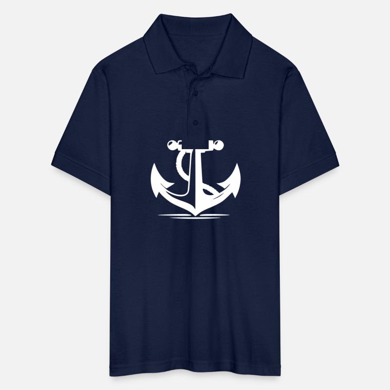 Vintage Old Anchor With Thick Rope