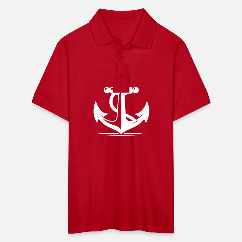 Vintage Old Anchor With Thick Rope