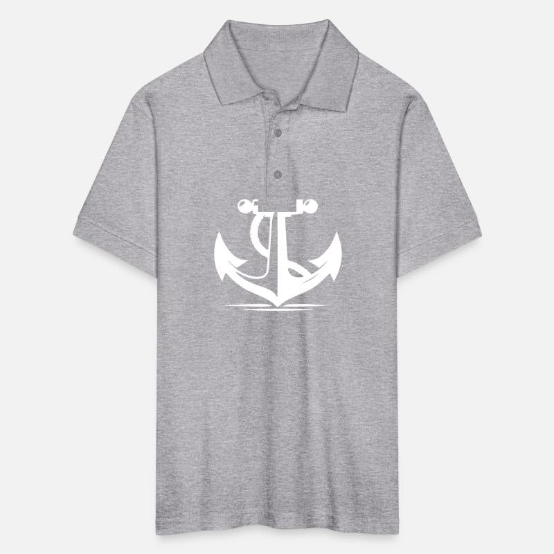 Vintage Old Anchor With Thick Rope