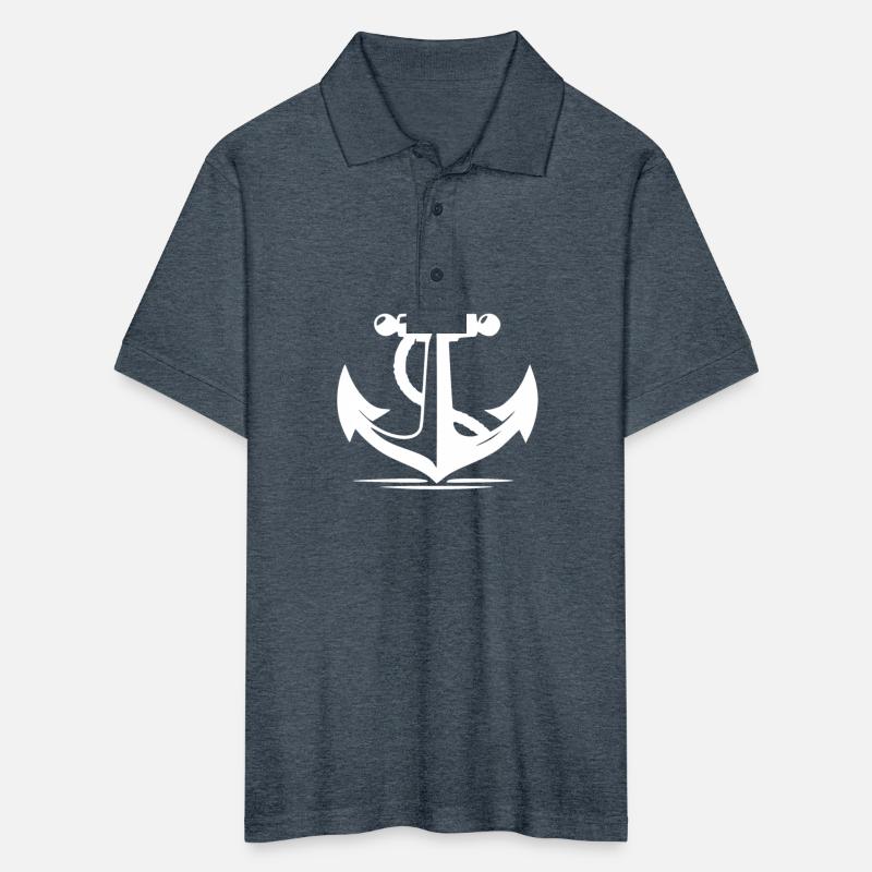 Vintage Old Anchor With Thick Rope