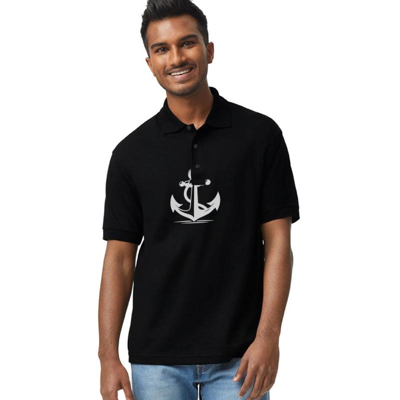 Vintage Old Anchor With Thick Rope