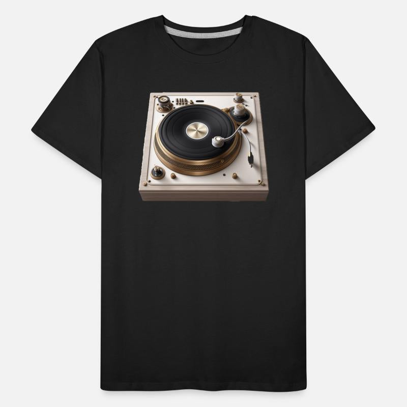 Vintage Turntable in Action