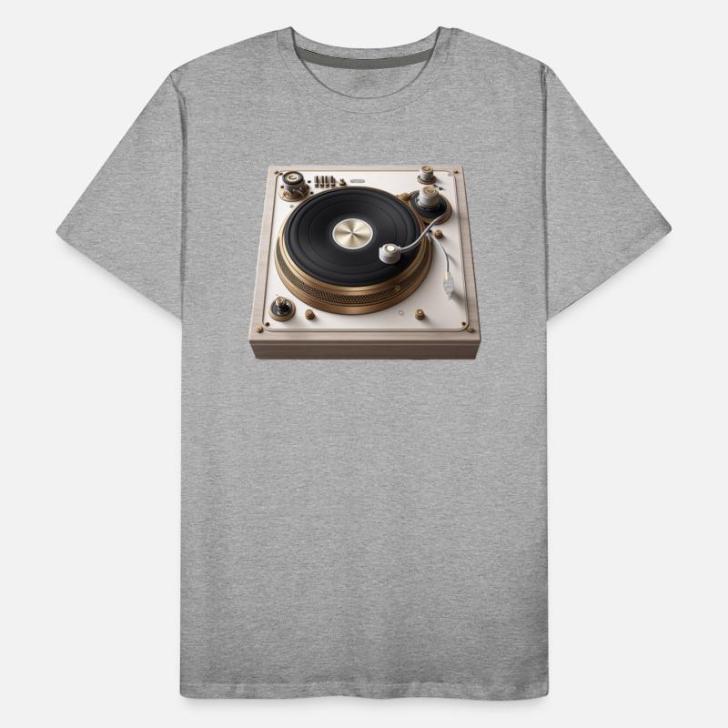 Vintage Turntable in Action