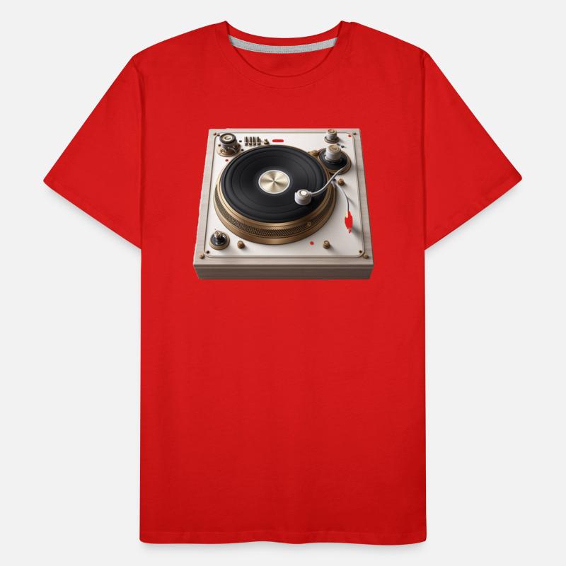 Vintage Turntable in Action