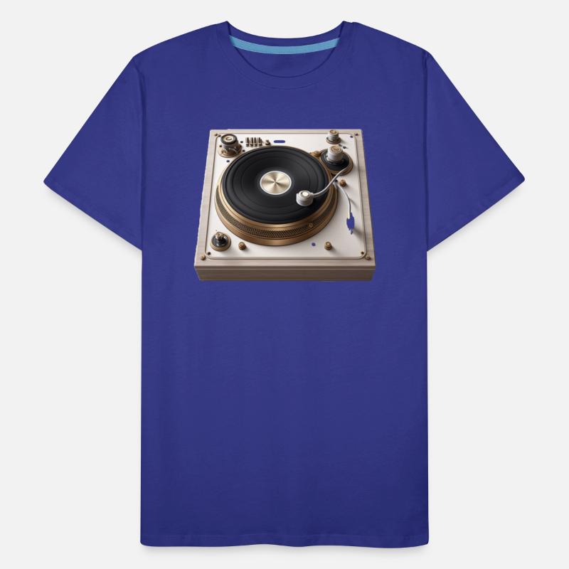 Vintage Turntable in Action