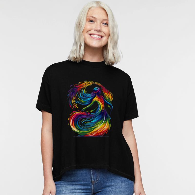 Virgo Zodiac Star Sign Rainbow Design