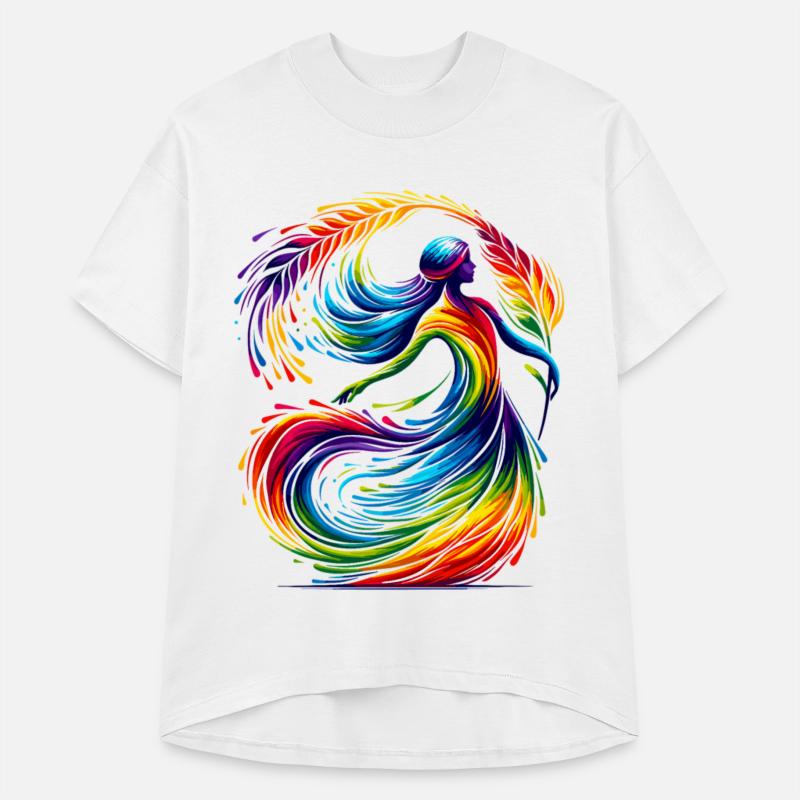 Virgo Zodiac Star Sign Rainbow Design