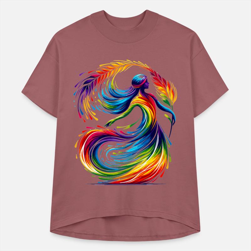 Virgo Zodiac Star Sign Rainbow Design