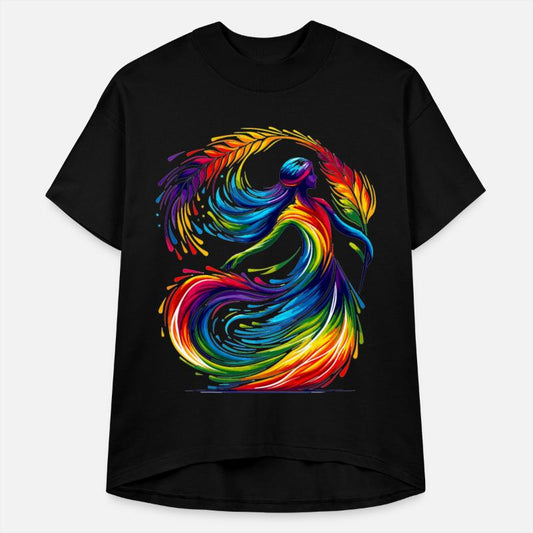 Virgo Zodiac Star Sign Rainbow Design