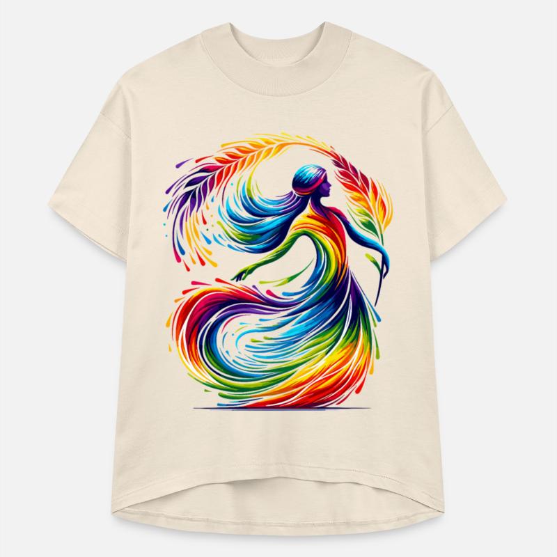 Virgo Zodiac Star Sign Rainbow Design