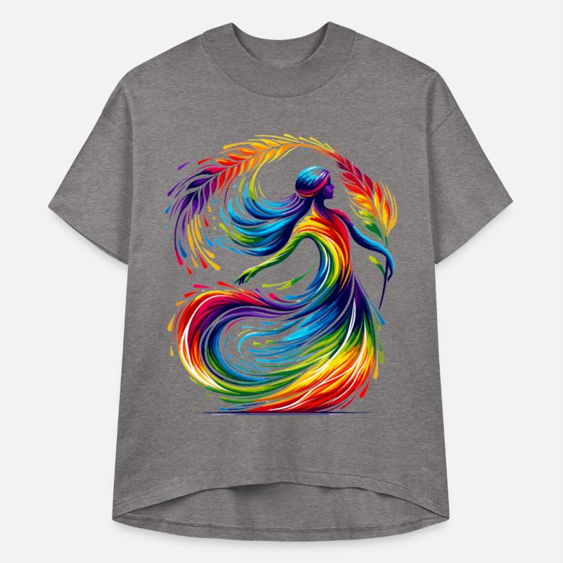 Virgo Zodiac Star Sign Rainbow Design