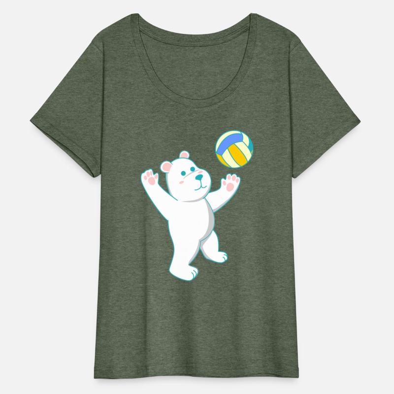 Volleyball Polar Bear