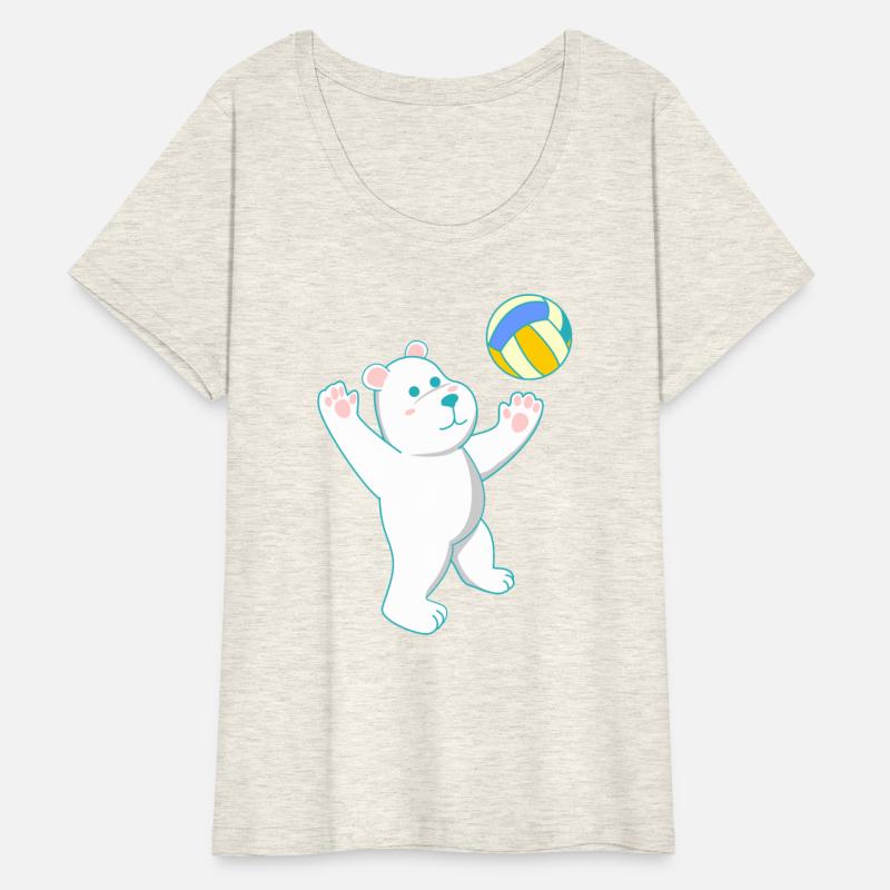 Volleyball Polar Bear