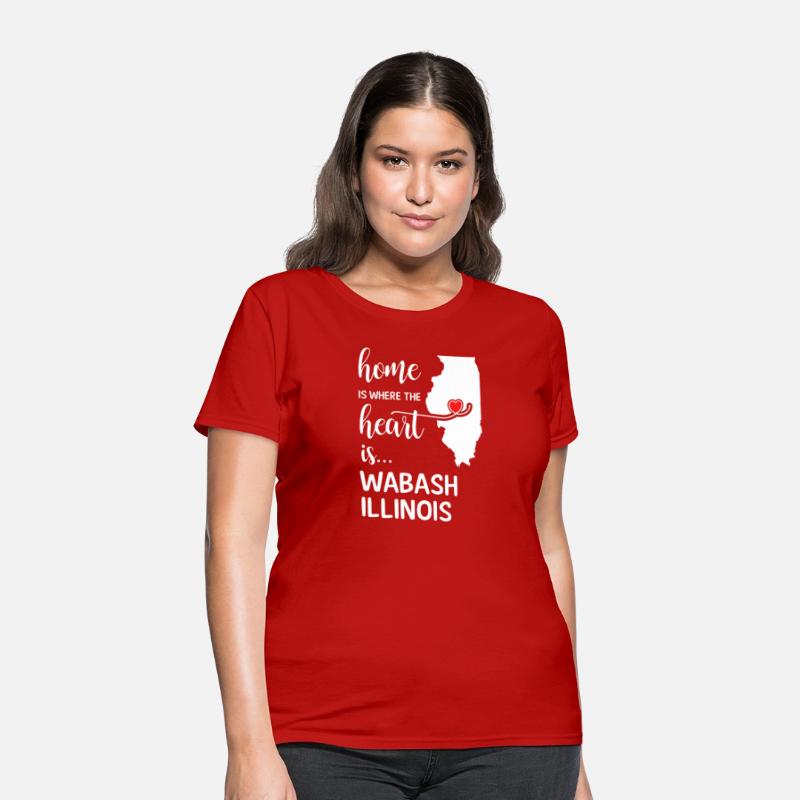 Wabash County Illinois Is Where My Heart Is Gift