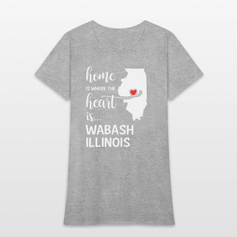 Wabash County Illinois Is Where My Heart Is Gift