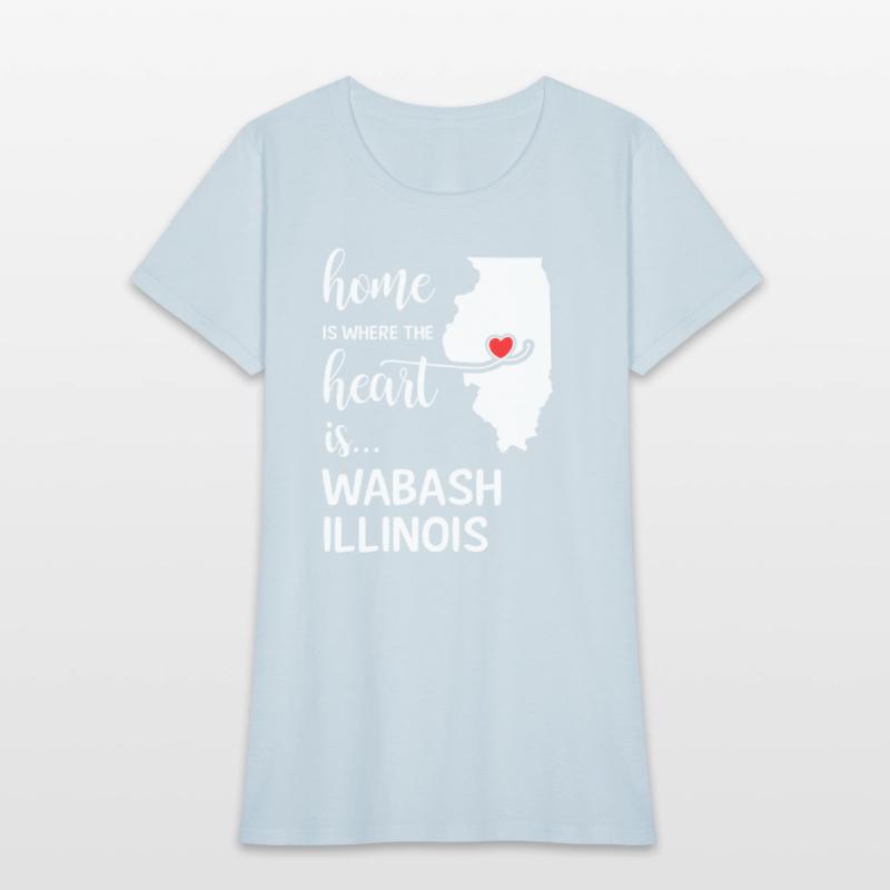 Wabash County Illinois Is Where My Heart Is Gift
