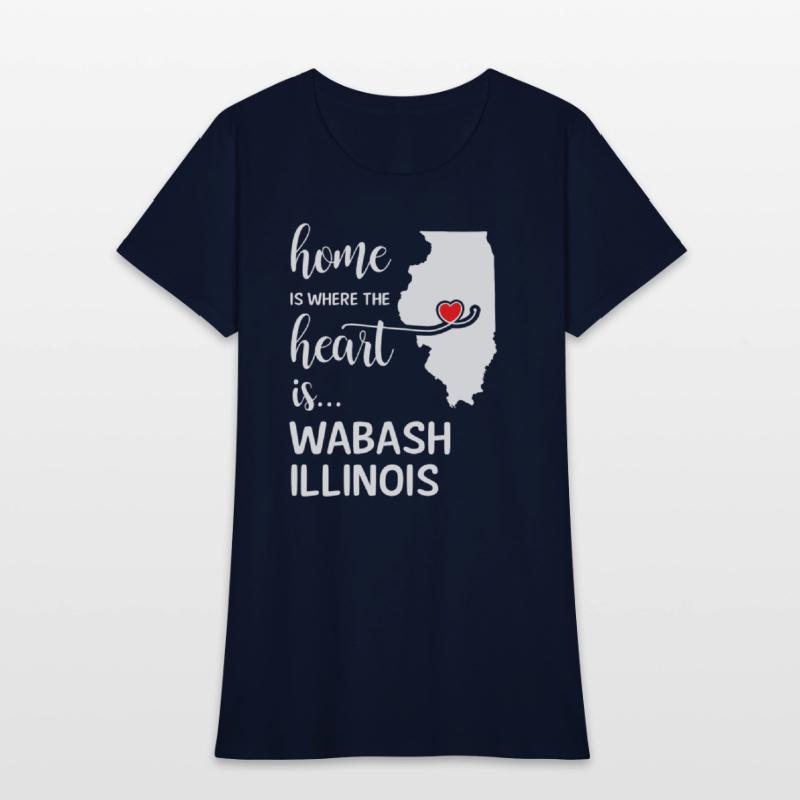 Wabash County Illinois Is Where My Heart Is Gift