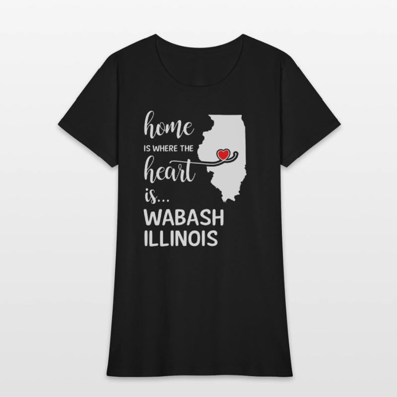 Wabash County Illinois Is Where My Heart Is Gift