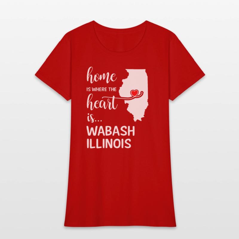 Wabash County Illinois Is Where My Heart Is Gift