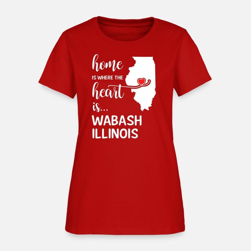 Wabash County Illinois Is Where My Heart Is Gift
