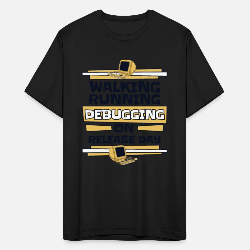 Walking Running Debugging Release Day Software